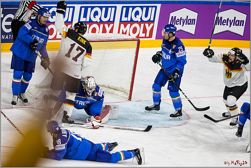 IIHF WM 2017, Italien - Deutschland, 13.05.2017